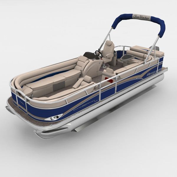 maya 2012 sun tracker party - Sun Tracker Party Barge  Pontoon Boat... by gauthier12