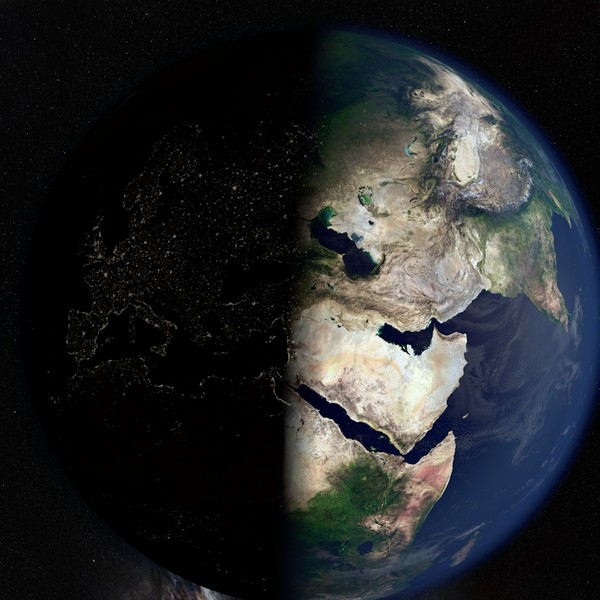 earth moon 21k planet globe 3d model - EARTH & MOON 21K... by NGC4051