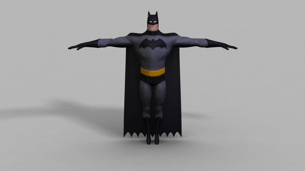 3d model batman rig - Batman (Rig)... by ashwin_thegreat