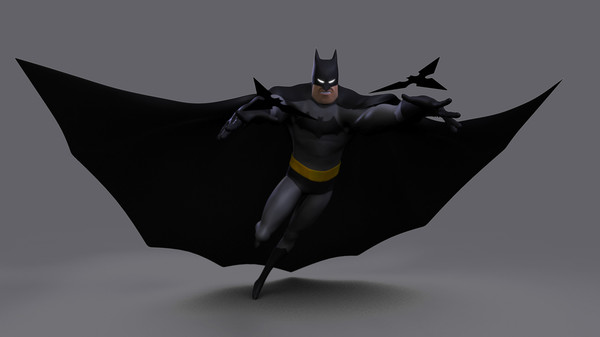 3d model batman rig - Batman (Rig)... by ashwin_thegreat