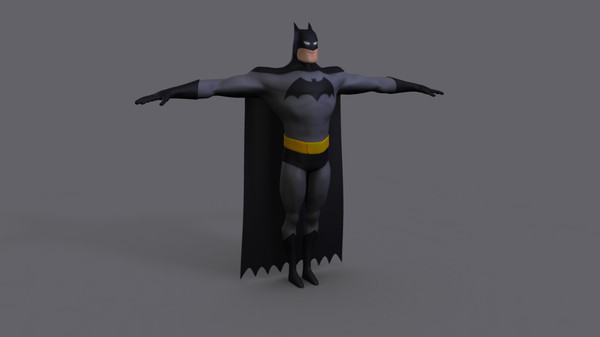 3d model batman rig - Batman (Rig)... by ashwin_thegreat