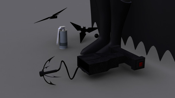 3d model batman rig - Batman (Rig)... by ashwin_thegreat