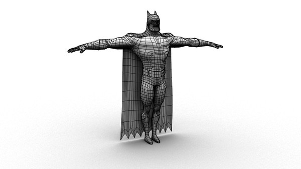 3d model batman rig - Batman (Rig)... by ashwin_thegreat