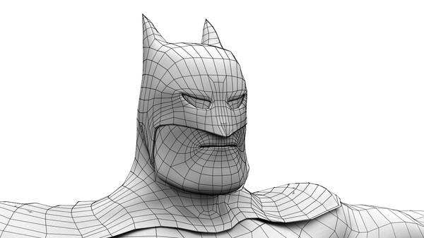 3d model batman rig - Batman (Rig)... by ashwin_thegreat