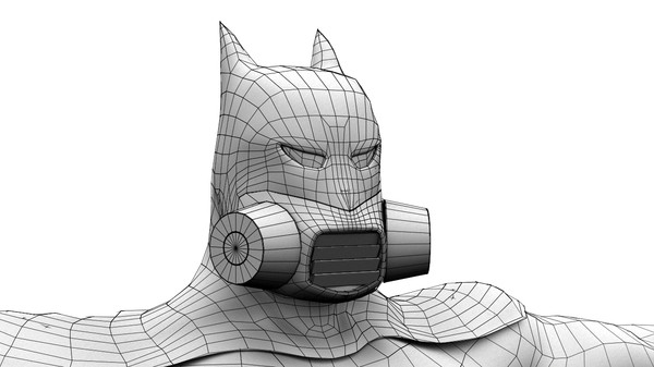 3d model batman rig - Batman (Rig)... by ashwin_thegreat