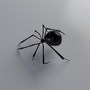 3d model spider video insect