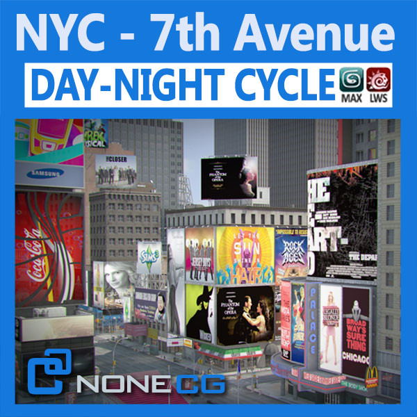 new york 7th avenue max - NYC 7th Avenue... by NONECG