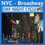 new york broadway roads 3d model