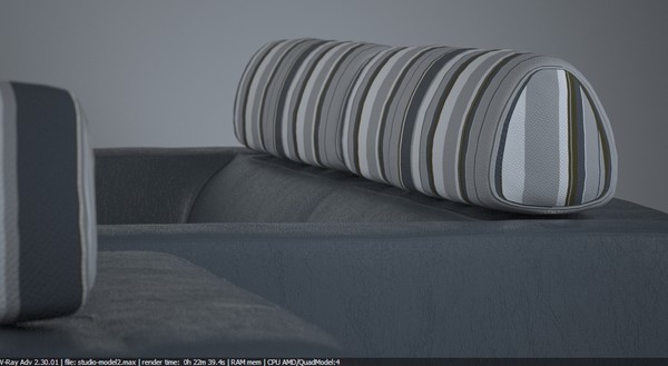 3d contemporary modern sofa - model - Sofa pack - Modern luxurious Italien sofa... by Studio3dv