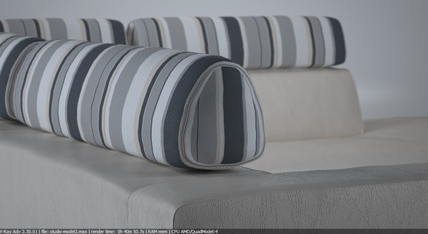 max contemporary modern sofa corner - Corner sofa - Modern luxurious Italien sofa... by Studio3dv
