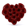 rose heart 3d model