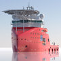 3d construction anchor handling vessel
