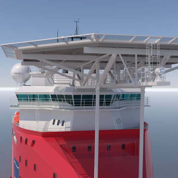 3d construction anchor handling vessel - Construction Anchor Handling Vessel SKANDI SKANSEN... by ArqArt3D