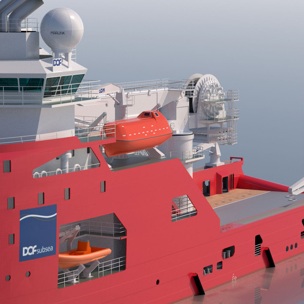3d construction anchor handling vessel - Construction Anchor Handling Vessel SKANDI SKANSEN... by ArqArt3D