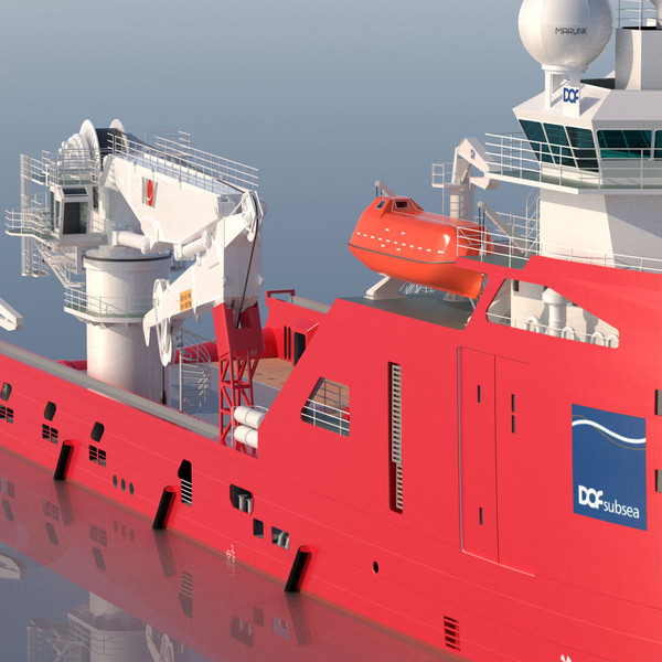 3d construction anchor handling vessel - Construction Anchor Handling Vessel SKANDI SKANSEN... by ArqArt3D