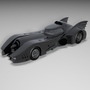3d model of batmobile 1989 bat