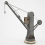 3d max old crane