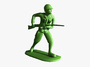 toy soldier 8 3d model