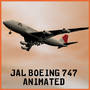 3d model 747 jal