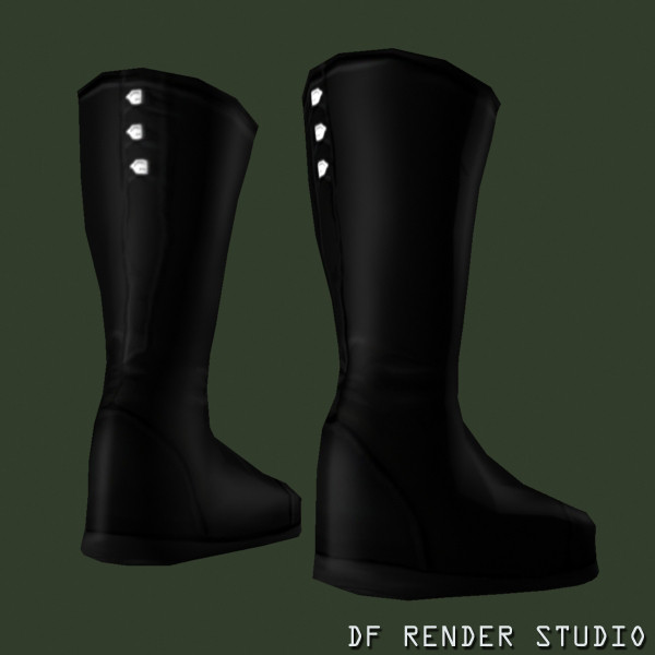 kicks boots alien movie 3d max - Alien Boots... by DF Render Studio