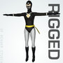 6 ninja rigged woman 3d model