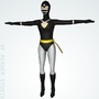 3d model 6 ninja woman