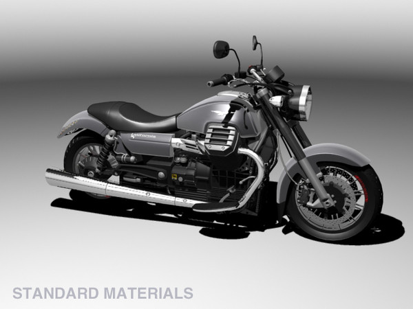 maya moto guzzi 1400 california - Moto Guzzi 1400 California Custom 2013... by Gonzo_3d