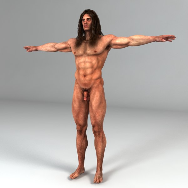 3d warrior weapon shield - Warrior Man Model... by Alpha3DMax