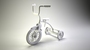3d obj tricycle