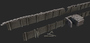 trench polygonal obj