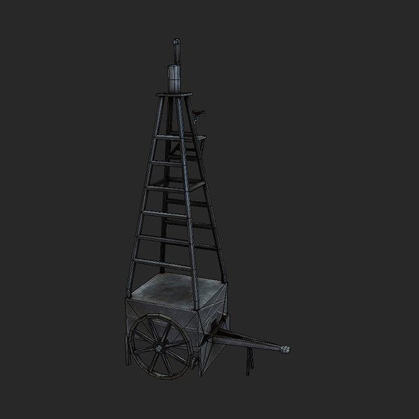 observation vehicle 3d model - Observation Vehicle Low... by tuann123