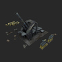 big bertha 3d obj