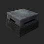 gun bunker 3d obj