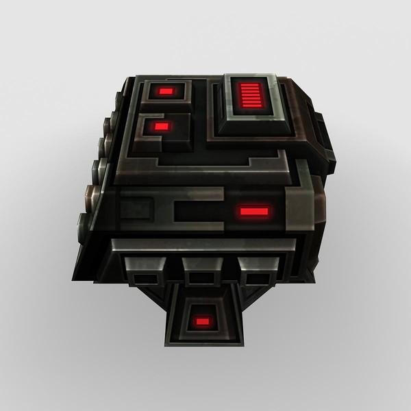 3d model 4 missle launchers - 4_Missle_Launchers... by Angryfly