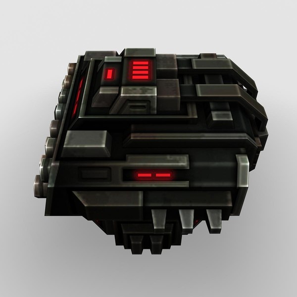 3d model 4 missle launchers - 4_Missle_Launchers... by Angryfly