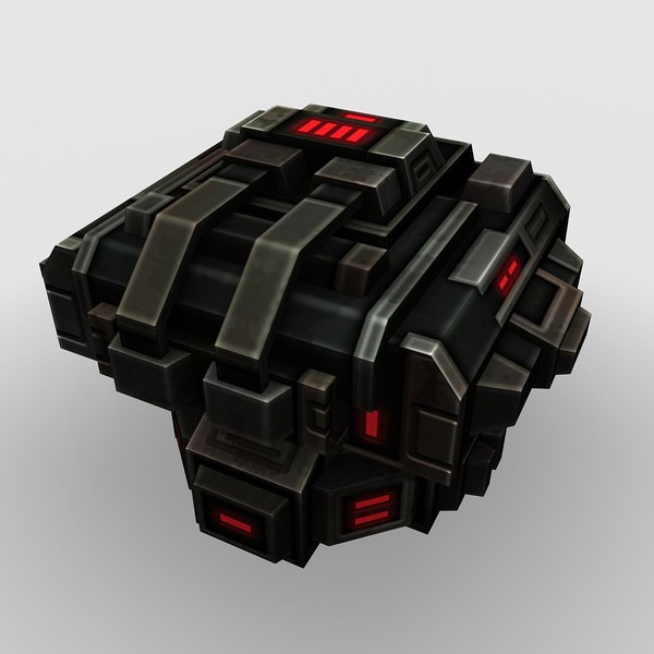 3d model 4 missle launchers - 4_Missle_Launchers... by Angryfly