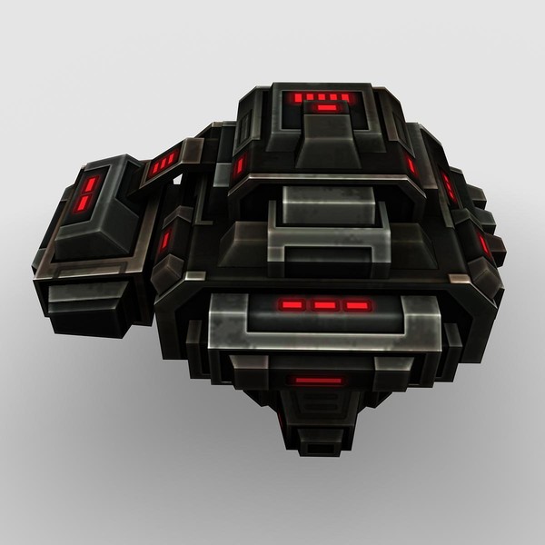 3d model 4 missle launchers - 4_Missle_Launchers... by Angryfly