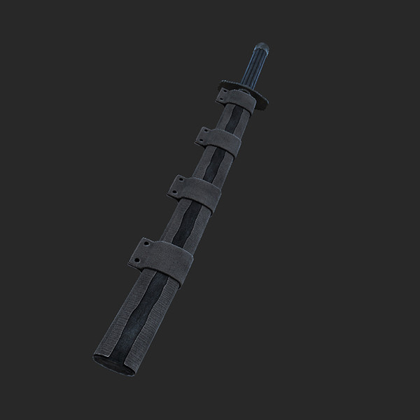 obj katana sword - Katana Sword Low... by tuann123