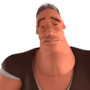 3d medieval big man model