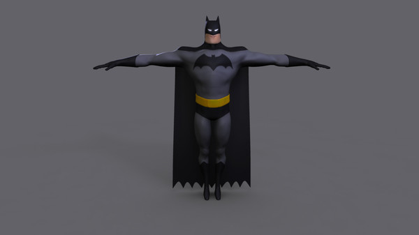 3d model batman rig - Batman (Rig)... by ashwin_thegreat