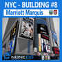 marriott marquis building skyscraper 3d model