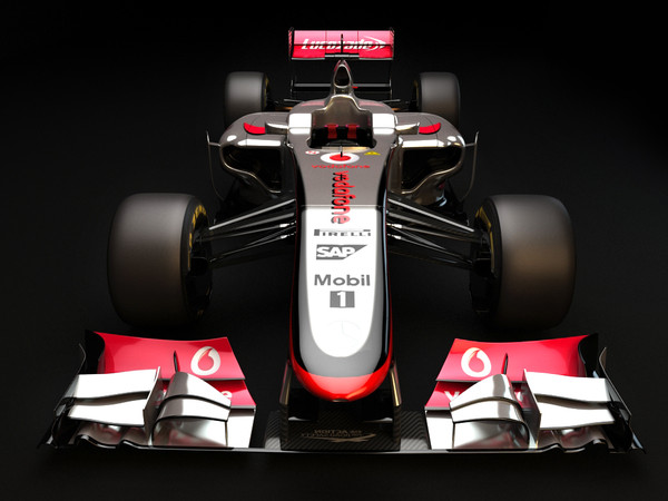 3d mp4 28 f1 - Mclaren MP4 28  F1 2013... by dessga