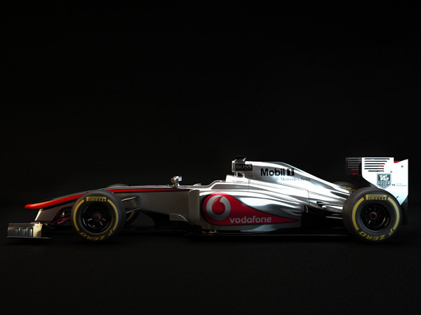 3d mp4 28 f1 - Mclaren MP4 28  F1 2013... by dessga