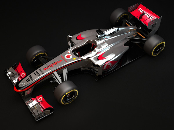 3d mp4 28 f1 - Mclaren MP4 28  F1 2013... by dessga