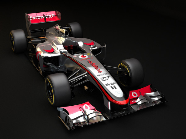 3d mp4 28 f1 - Mclaren MP4 28  F1 2013... by dessga