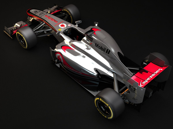 3d mp4 28 f1 - Mclaren MP4 28  F1 2013... by dessga