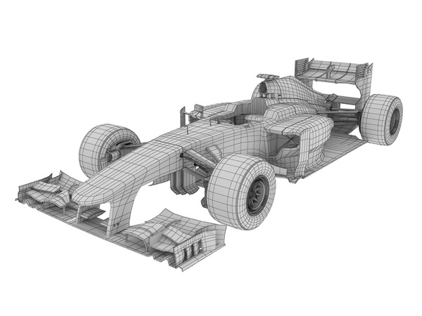 3d mp4 28 f1 - Mclaren MP4 28  F1 2013... by dessga