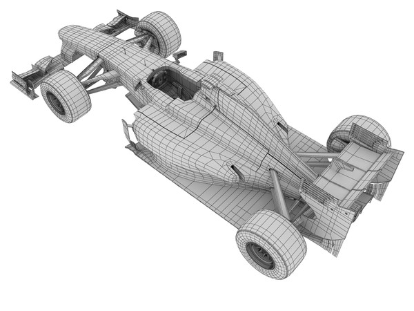 3d mp4 28 f1 - Mclaren MP4 28  F1 2013... by dessga