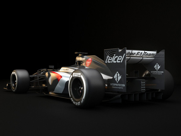 sauber c32 f1 3d max - Sauber F1 C32  F1 2013... by dessga