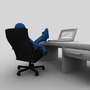 3d model office guy